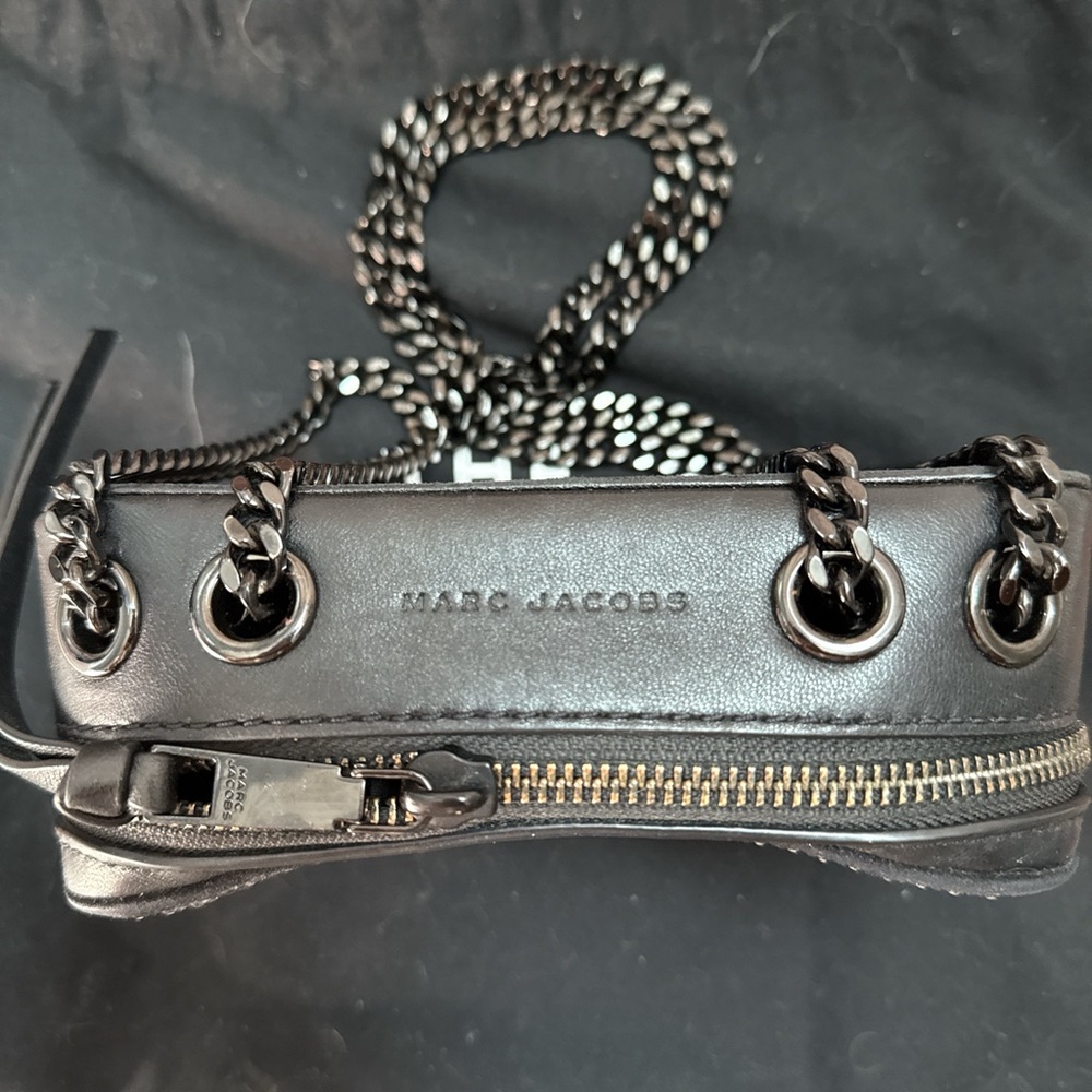 Marc Jacobs Black Rhinestone Camera Bag - Picture 3 of 4